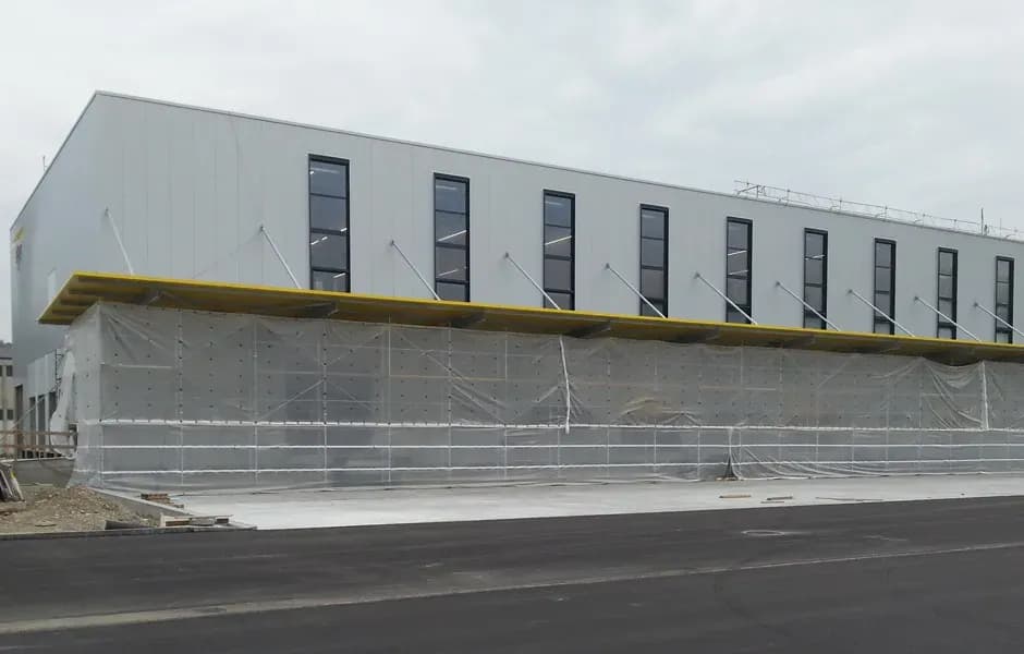 Baustelle Cargo Logistik Center in Schaffhausen