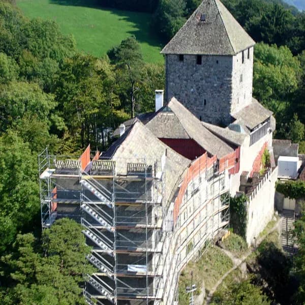 Mauerwerk der Burg Hohenklingen, Stein am Rhein