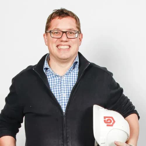 Flavio Gloor, Inhaber und Geschäftsführer der Gloor AG Bauunternehmung
